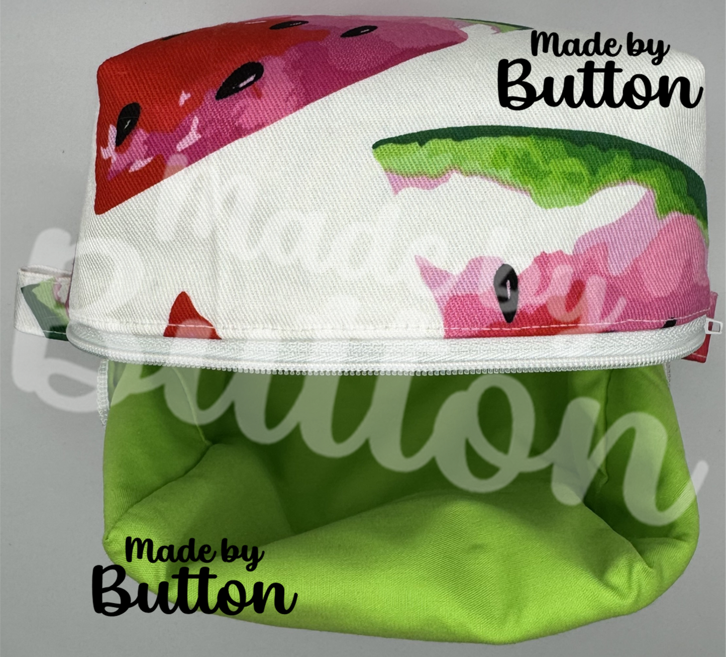 "Watermelon Refreshment" Boxy Pouch