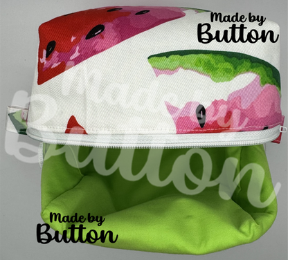 "Watermelon Refreshment" Boxy Pouch