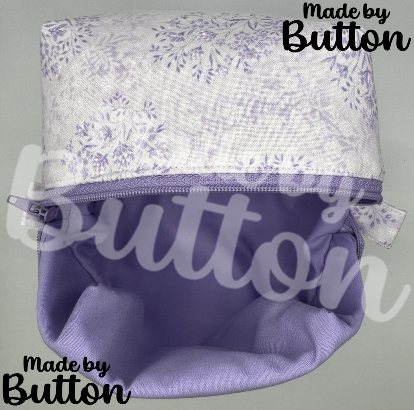 "Simply Lavender" Boxy Pouch (Variant A)