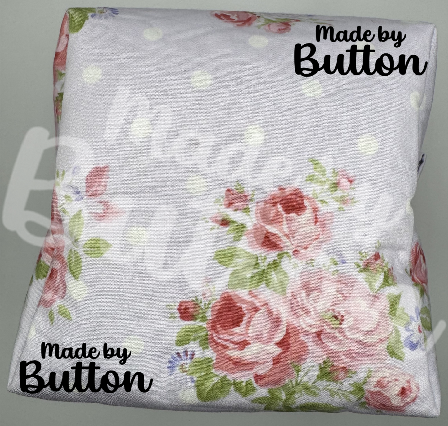 "Soft Polka Dot" Boxy Pouch