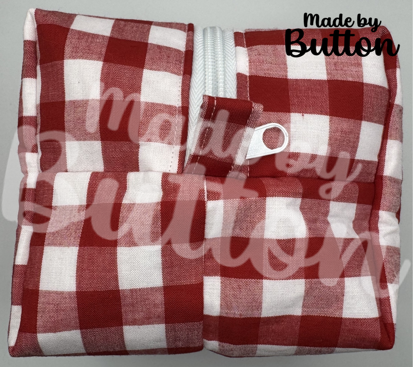 "Pudding's Basket" Boxy Pouch (Variant B)