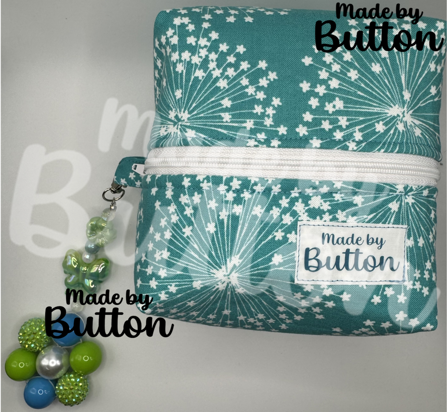 "Dandelion Fireworks" Boxy Pouch (Variant D)