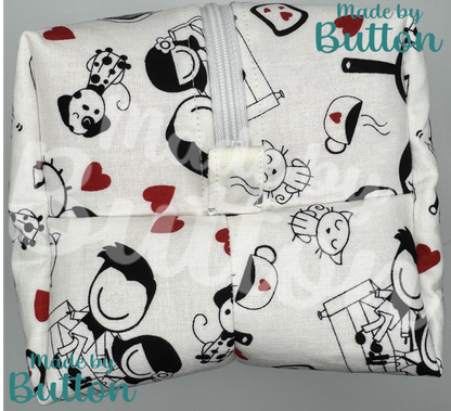 "Cozy Home" Boxy Pouches (Variant B)