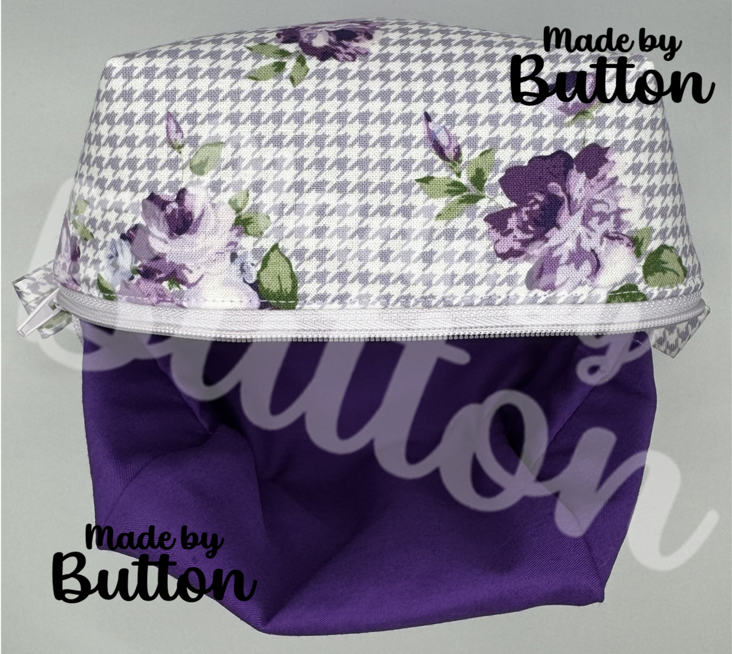 "Smell The Rose" Boxy Pouch (Variant A)