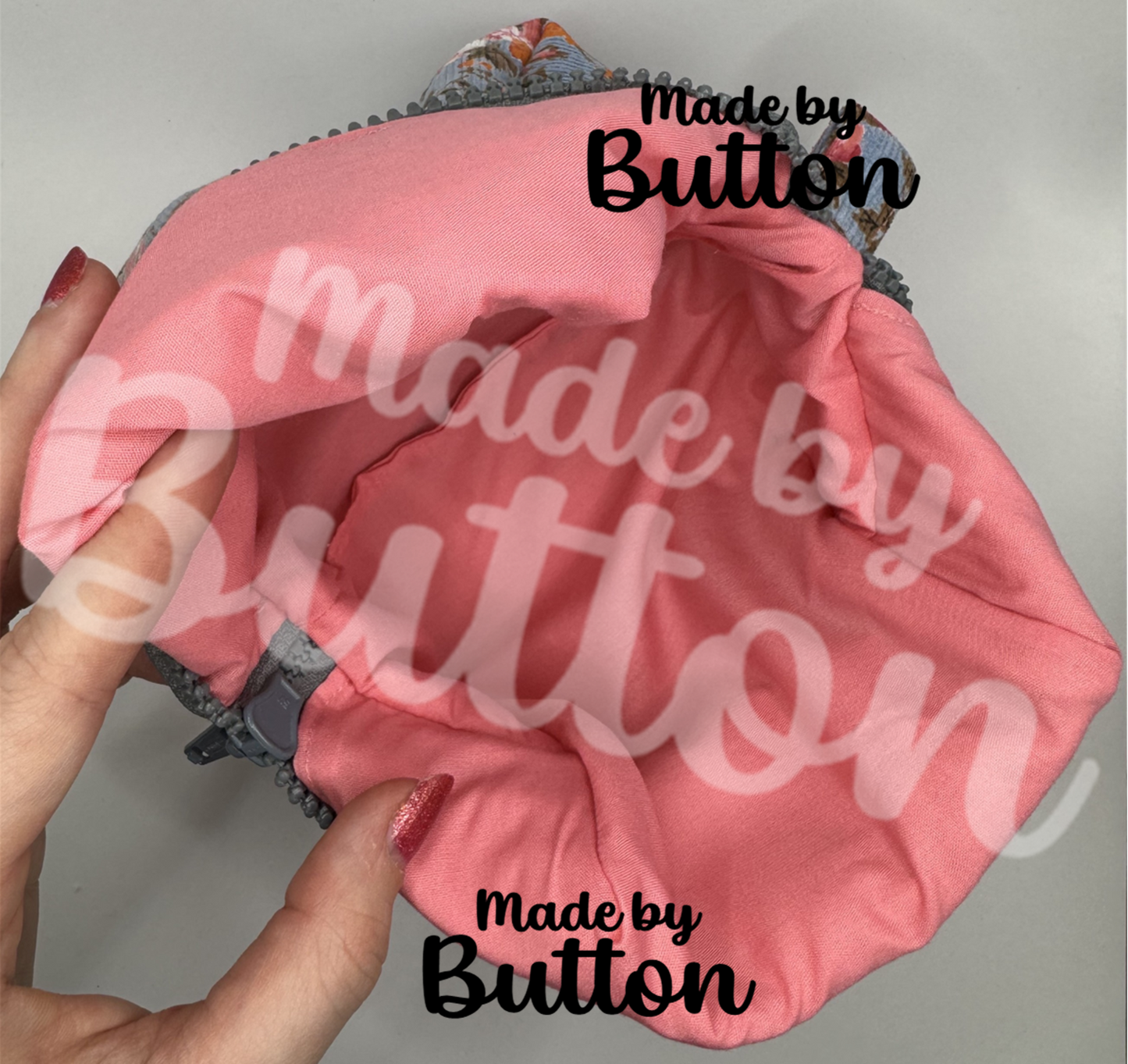 "My Time To Bloom" Boxy Pouch