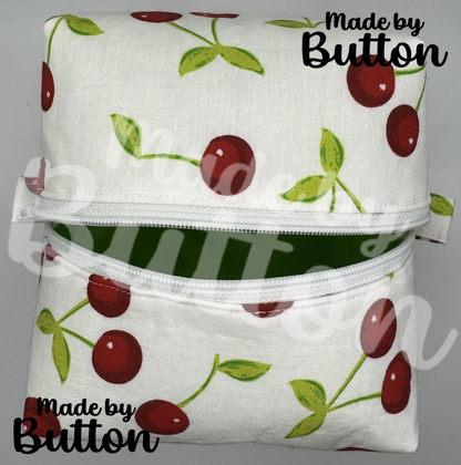 "Chomp This Juicy Cherry" Boxy Pouch