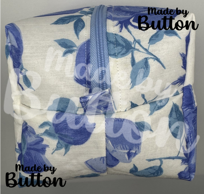 "Thriving Blooms" Boxy Pouch