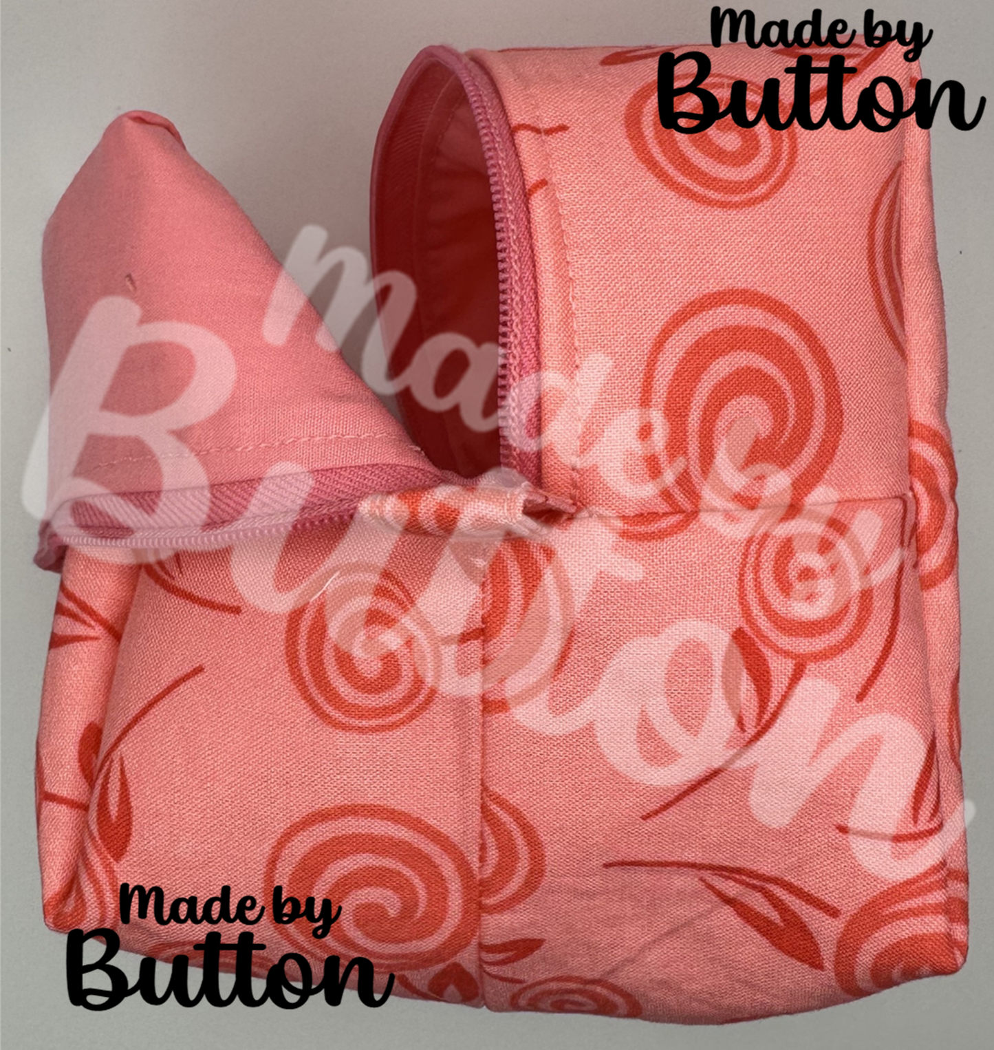 "Journey Through The Lollipop Flowers" Boxy Pouch