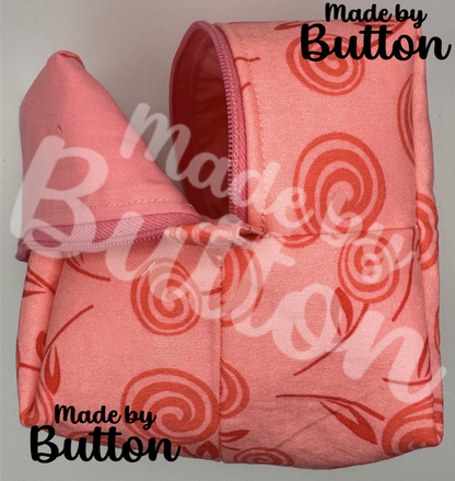 "Journey Through The Lollipop Flowers" Boxy Pouch