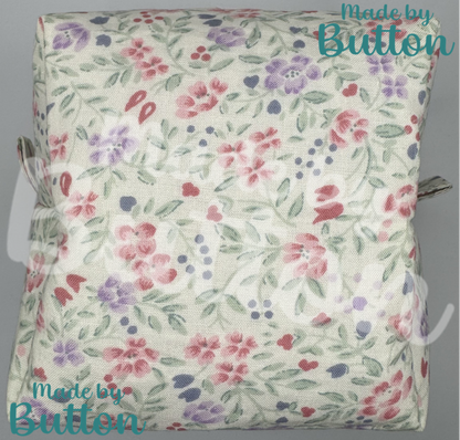 "Secret Flourishment" Boxy Pouch