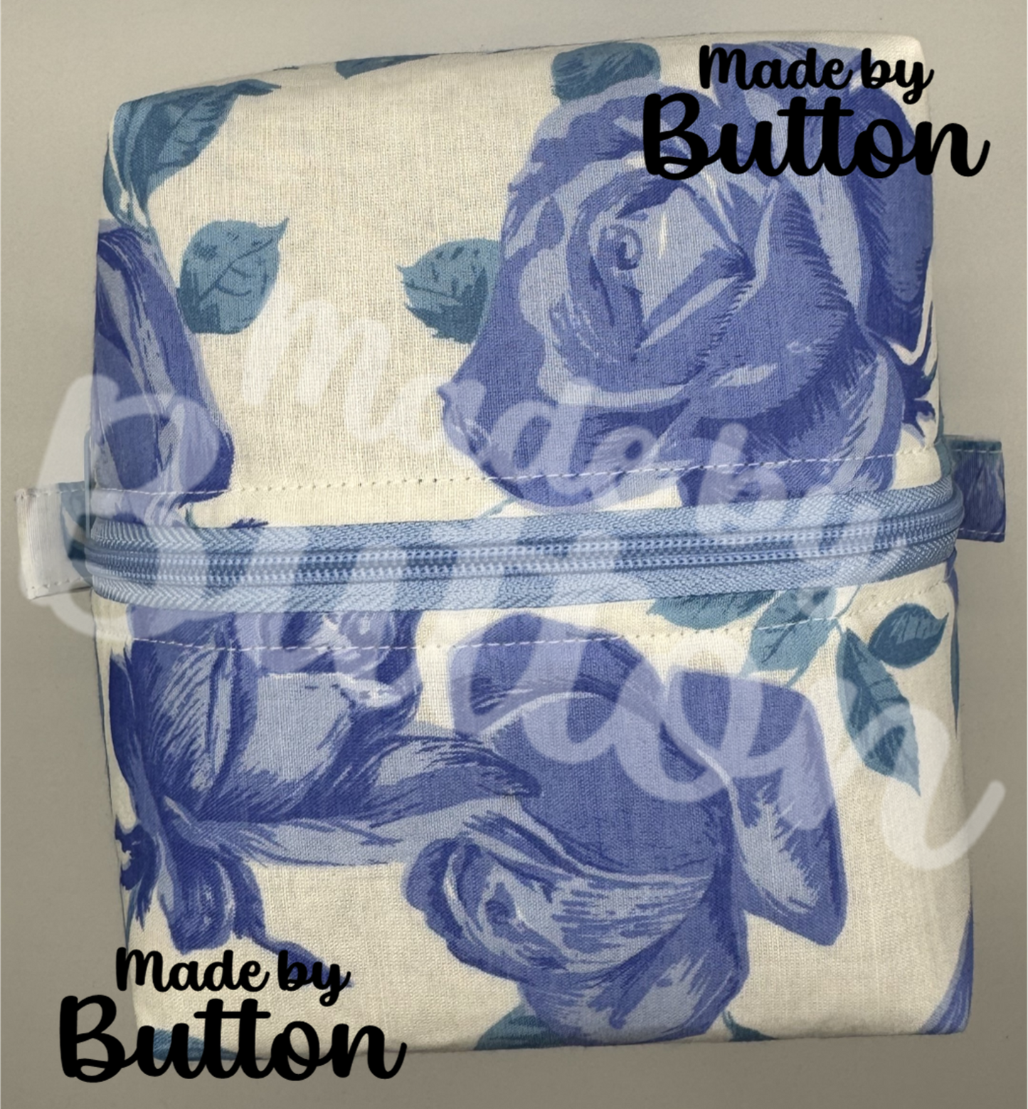 "Thriving Blooms" Boxy Pouch