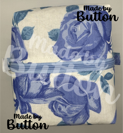 "Thriving Blooms" Boxy Pouch