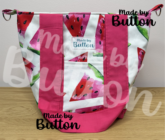 "Watermelon Refreshment" Mini Tote Bag