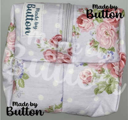 "Soft Polka Dot" Boxy Pouch