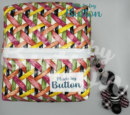 "Licorice Delight" Boxy Pouch