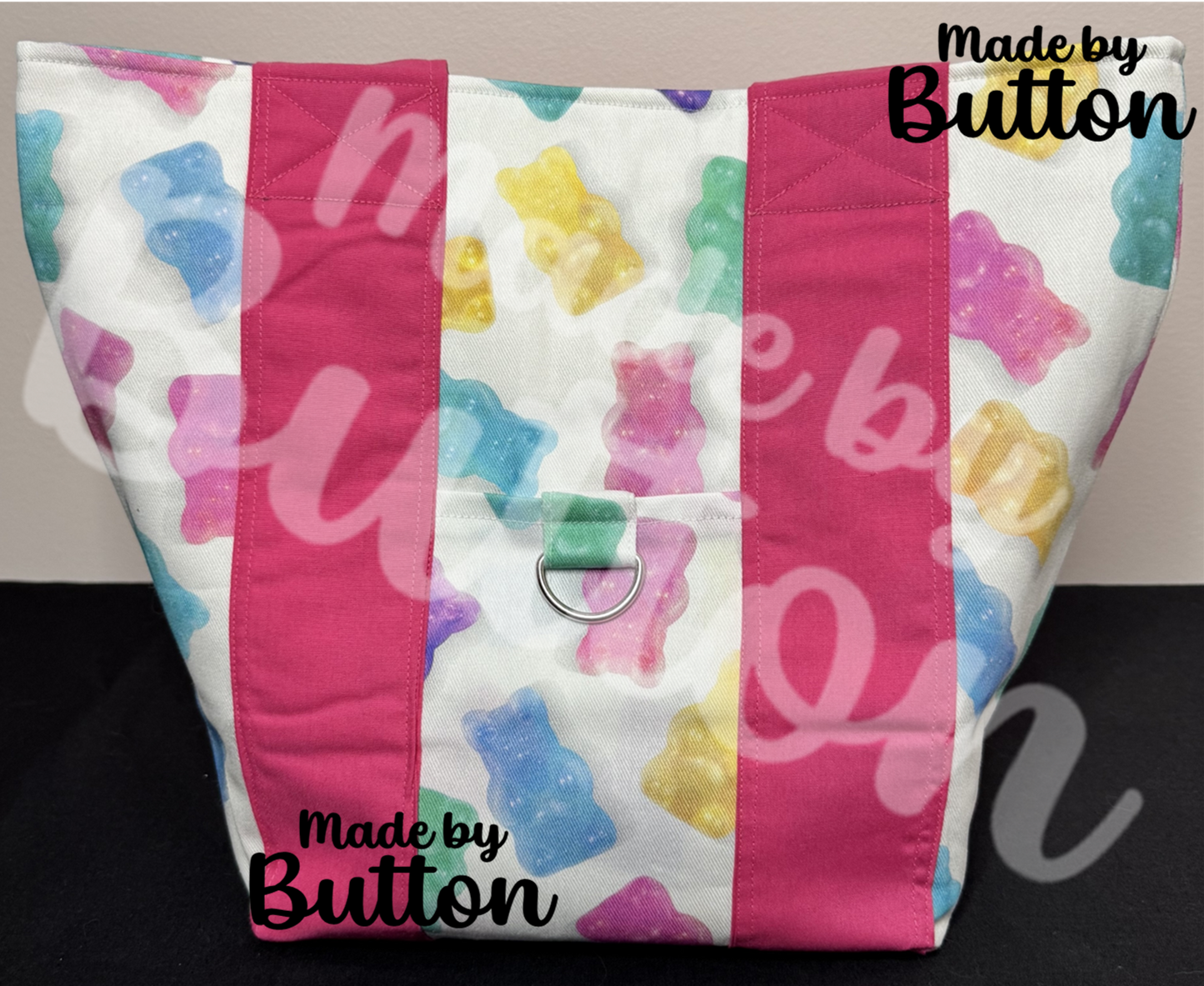 "OverBEARingly Sweet" Mini Tote Bag