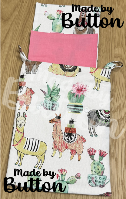 "Llama Be Prickly" Book Sleeve (Variant B)