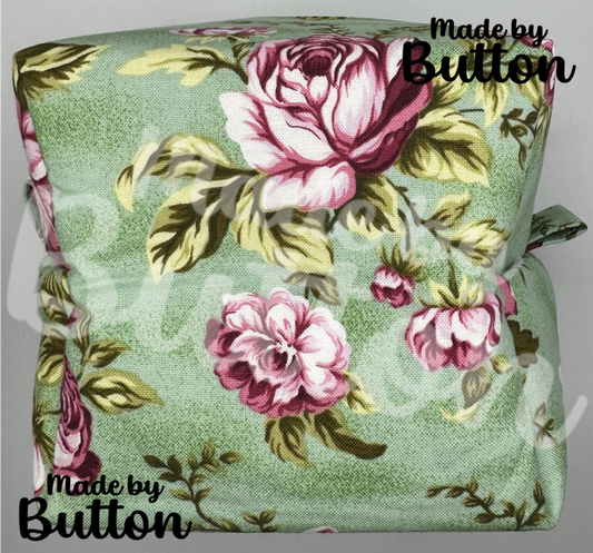 "Rose's Melody" Boxy Pouch