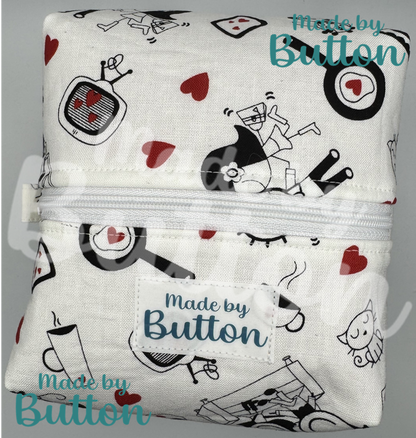 "Cozy Home" Boxy Pouches (Variant B)