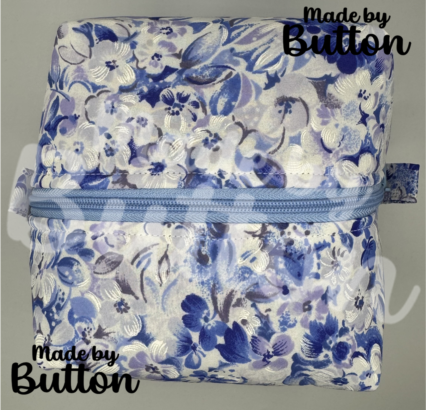 "Blame It On The Blues" Boxy Pouch