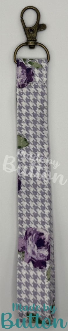 "Smell The Roses" Wristlet (Antique Gold)