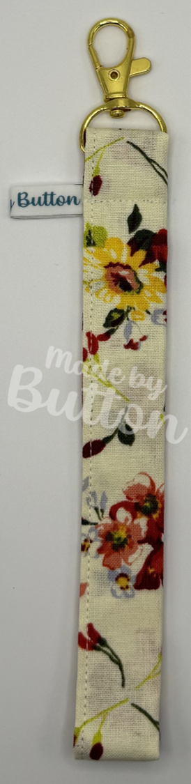 "Cozy Bouquet" Wristlet (Gold Variant B)