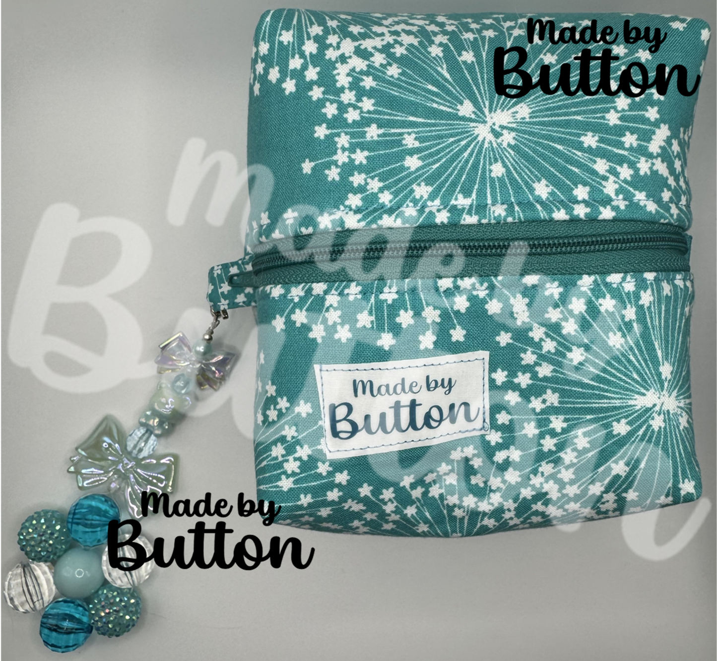 "Dandelion Fireworks" Boxy Pouch (Variant C)