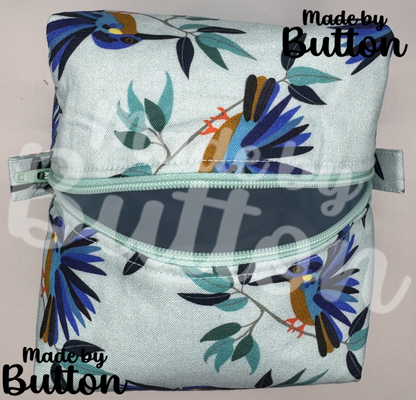"Flock To The Gums" Boxy Pouch