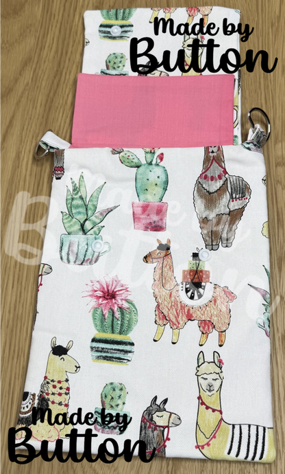 "Llama Be Prickly" Book Sleeve (Variant A)