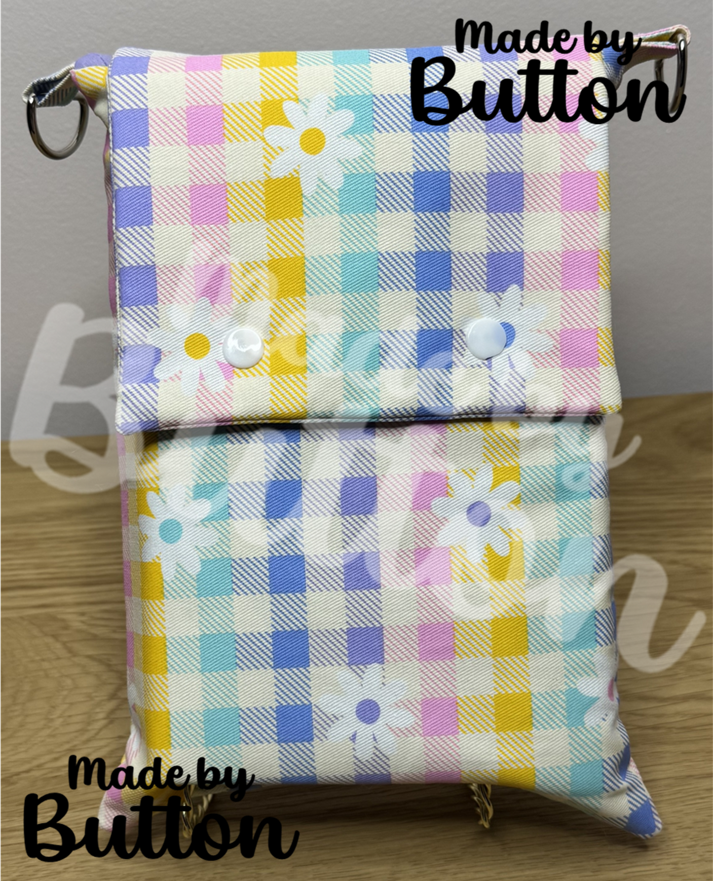 "Pastels, Kept In Check" Book Sleeve