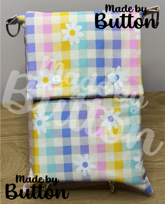"Pastels, Kept In Check" Book Sleeve