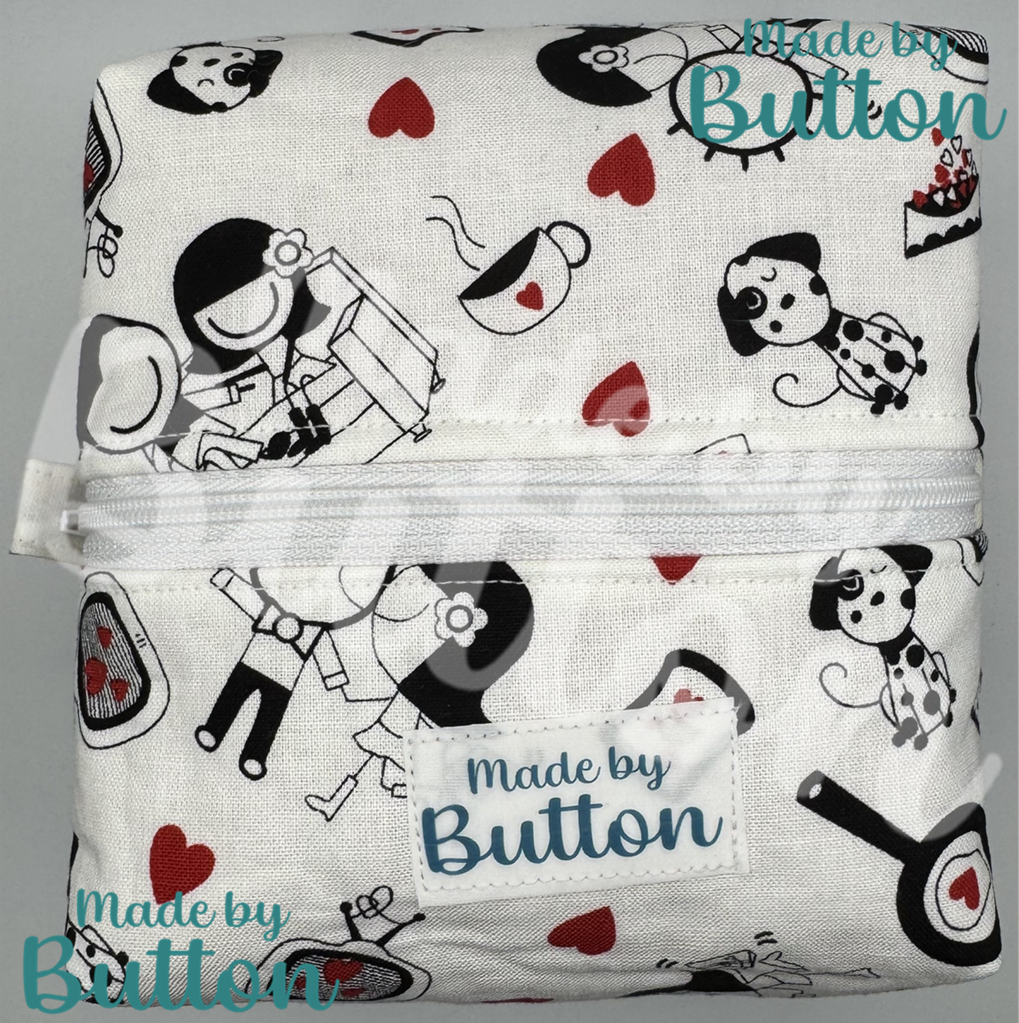 "Cozy Home" Boxy Pouch (Variant A)