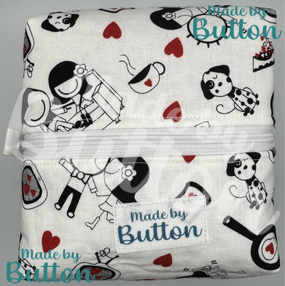 "Cozy Home" Boxy Pouch (Variant A)