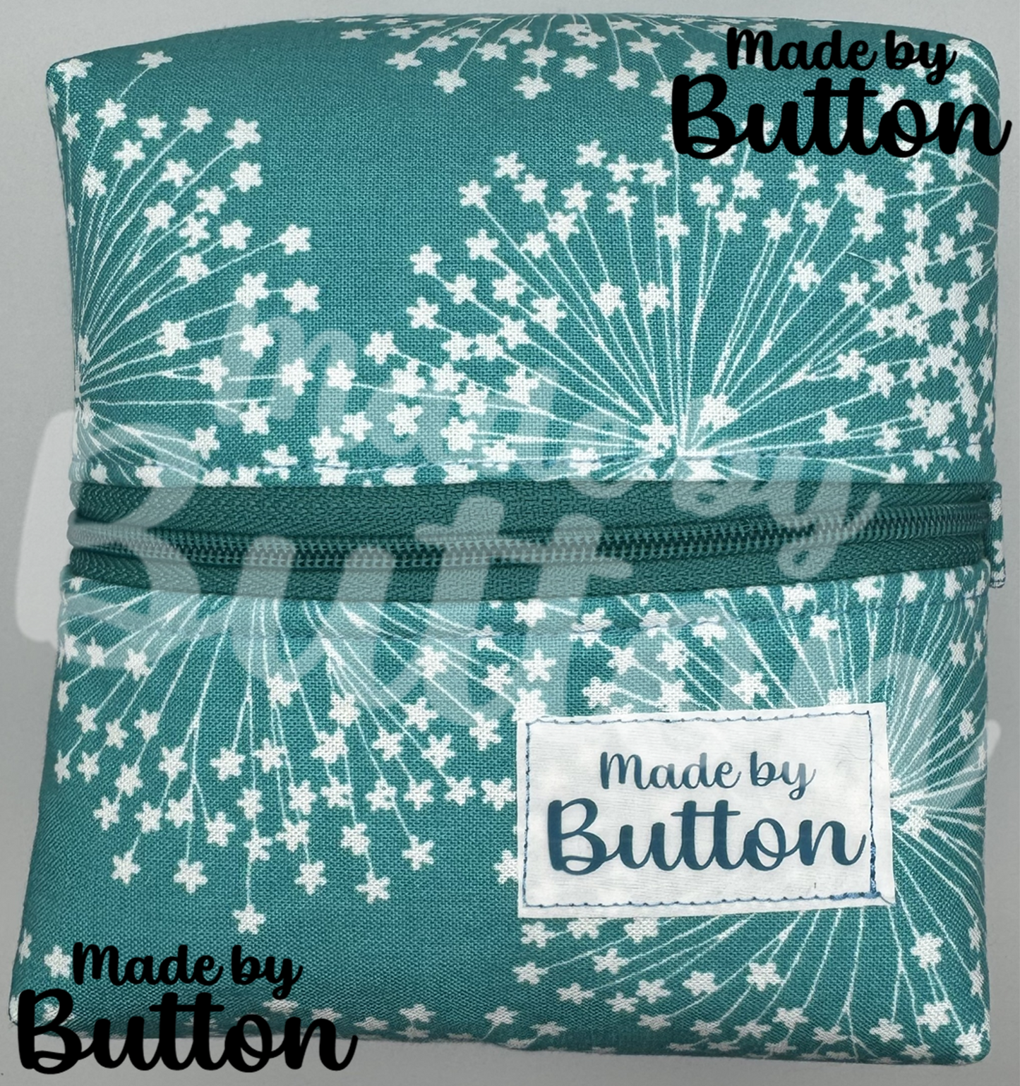 "Dandelion Fireworks" Boxy Pouch (Variant B)