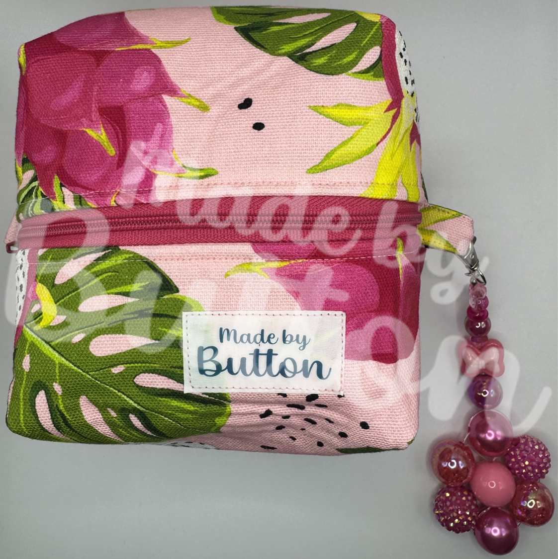 "Blushing Fruit" Boxy Pouches