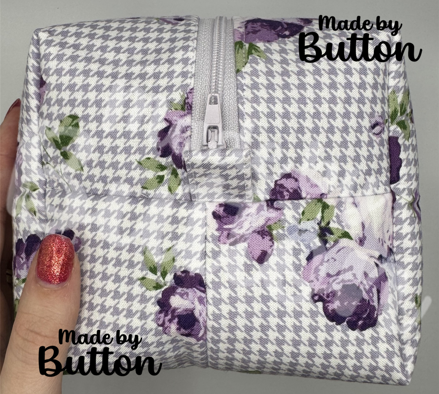 "Smell The Rose" Boxy Pouch (Variant B)