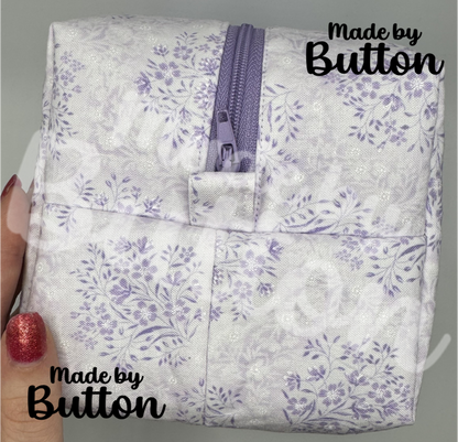 "Simply Lavender" Boxy Pouch (Variant A)