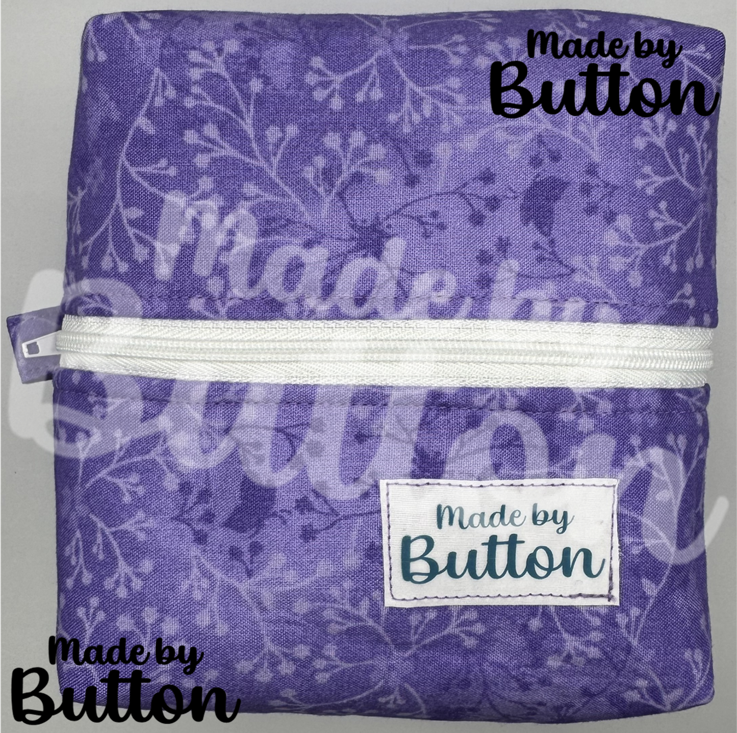 "The Purple Mirage" Boxy Pouch