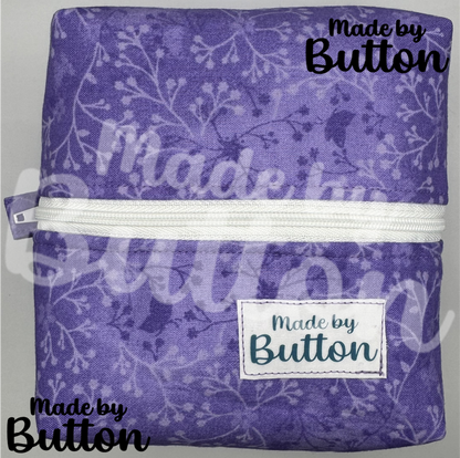 "The Purple Mirage" Boxy Pouch