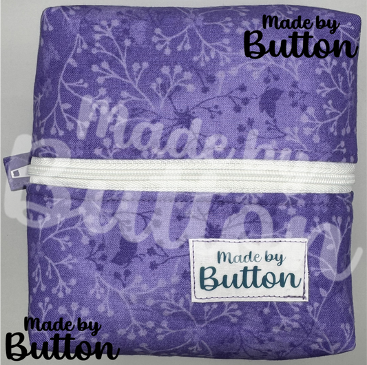 "The Purple Mirage" Boxy Pouch