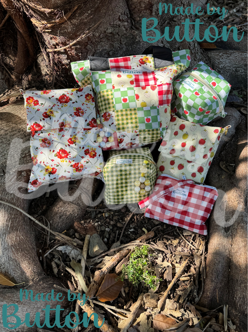"Orchard's Promise" Boxy Pouch (Variant A)