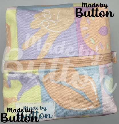 "Good Vibes Only" Boxy Pouch
