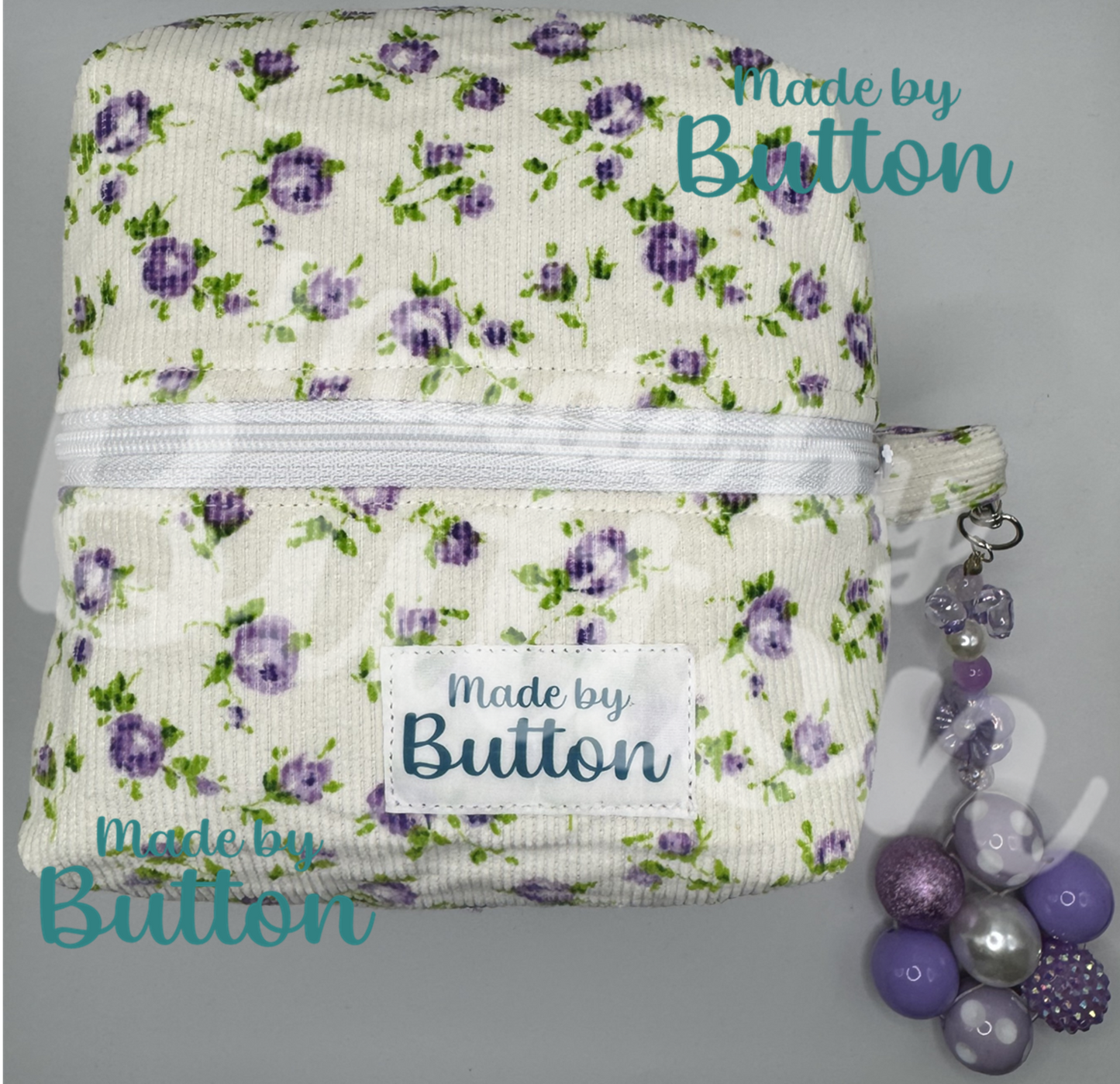 "Corduroy Bliss" Boxy Pouch