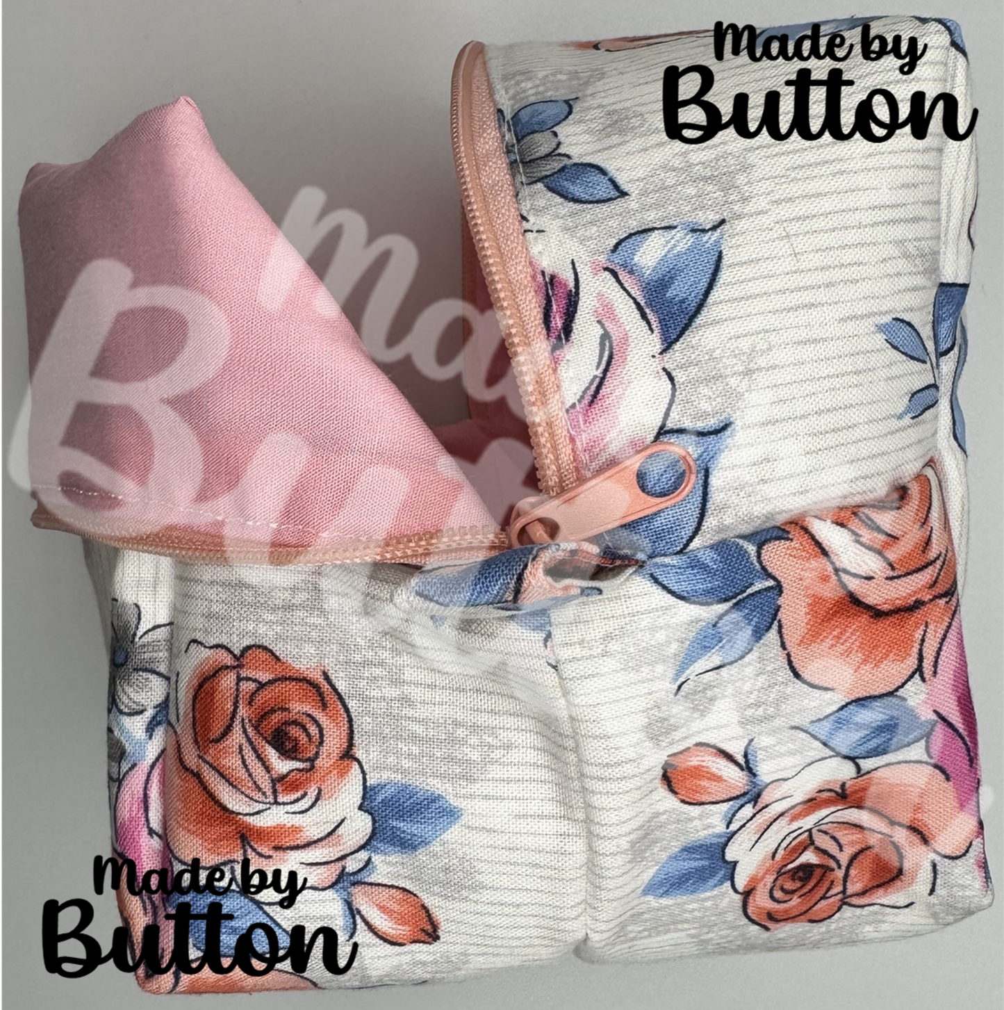 "Message To My Love" Boxy Pouch