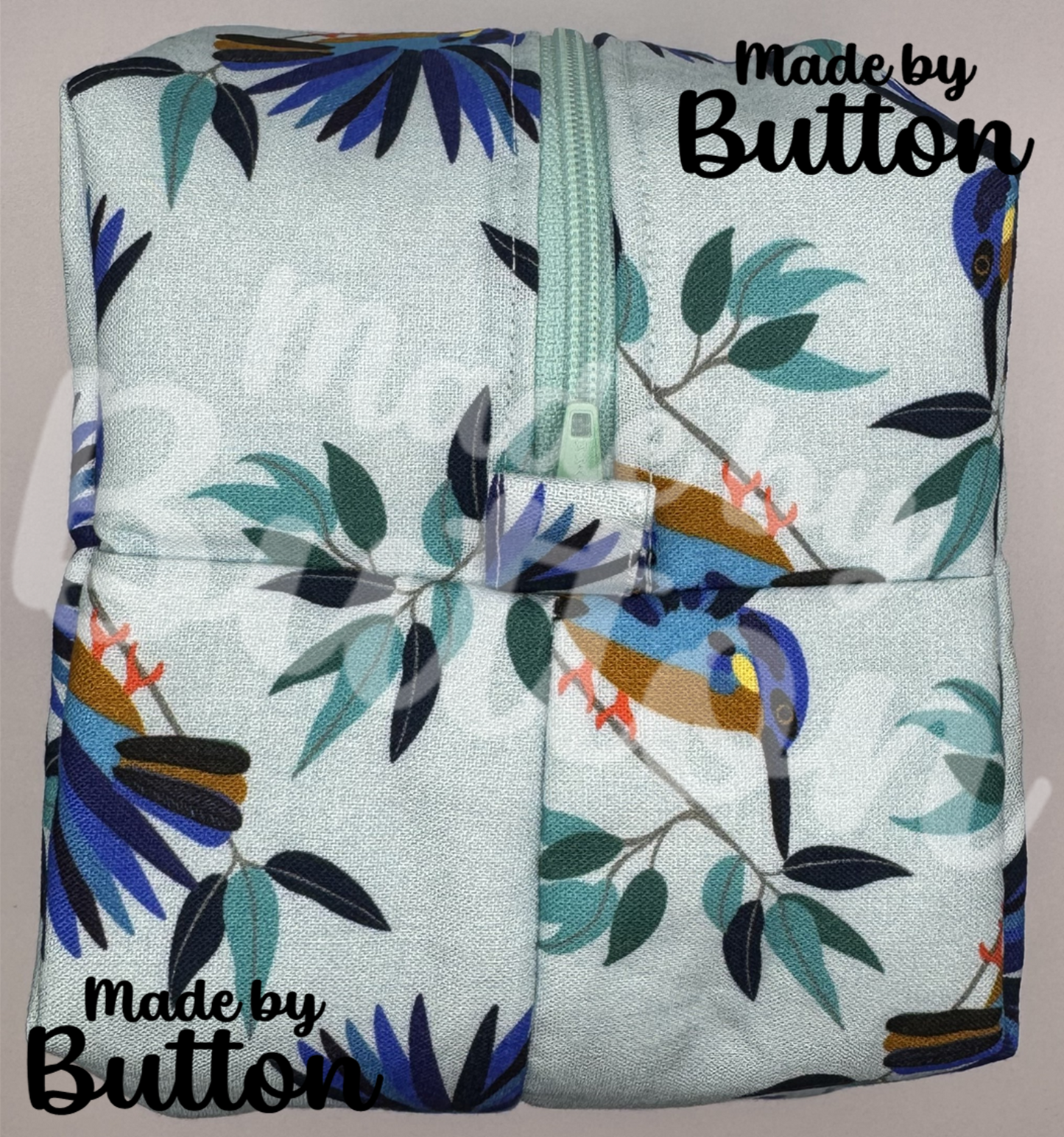 "Flock To The Gums" Boxy Pouch