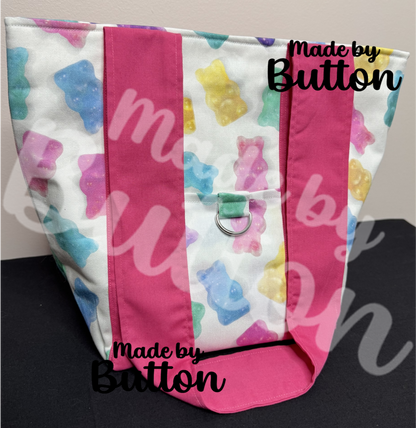 "OverBEARingly Sweet" Mini Tote Bag