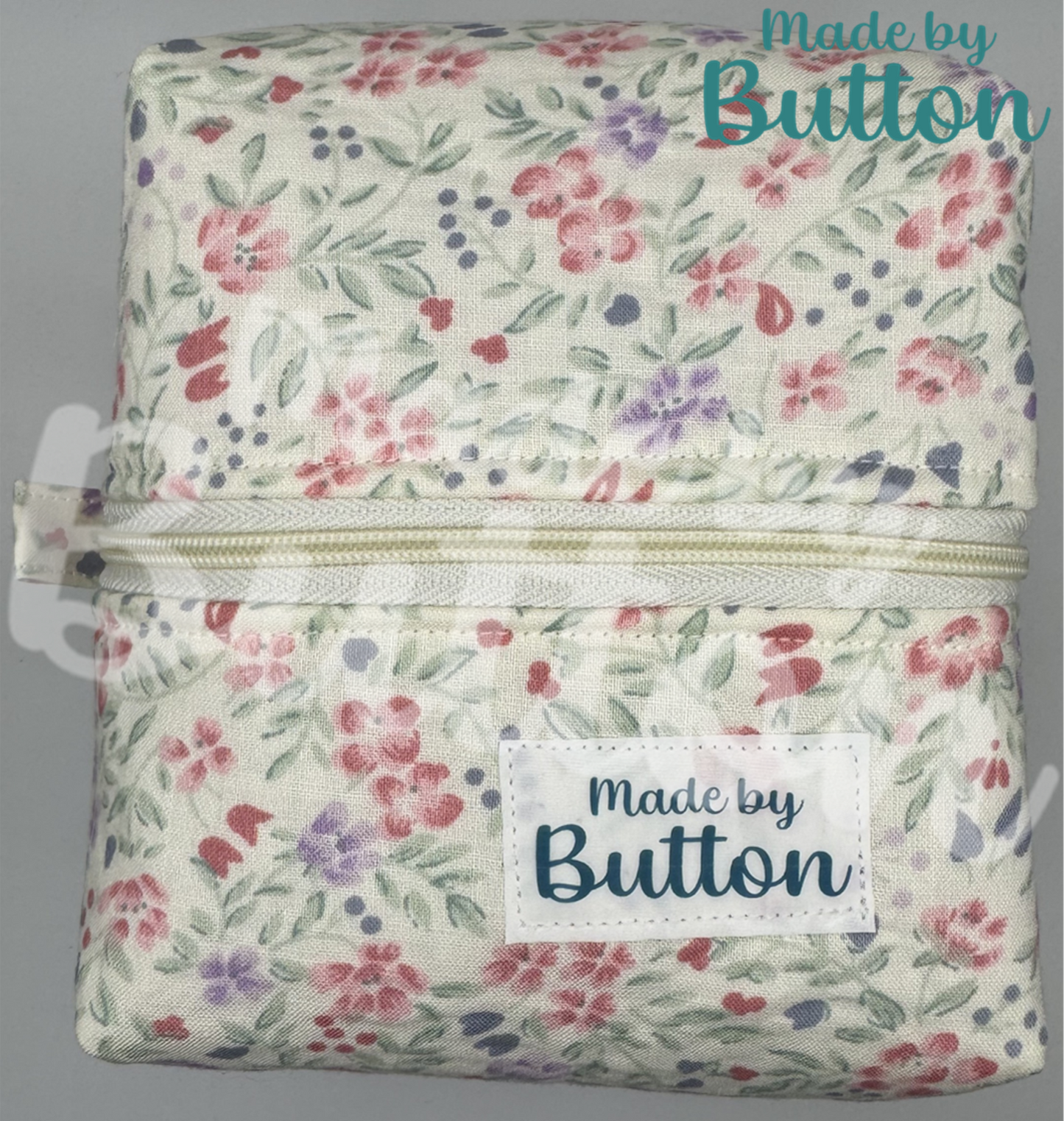 "Secret Flourishment" Boxy Pouch