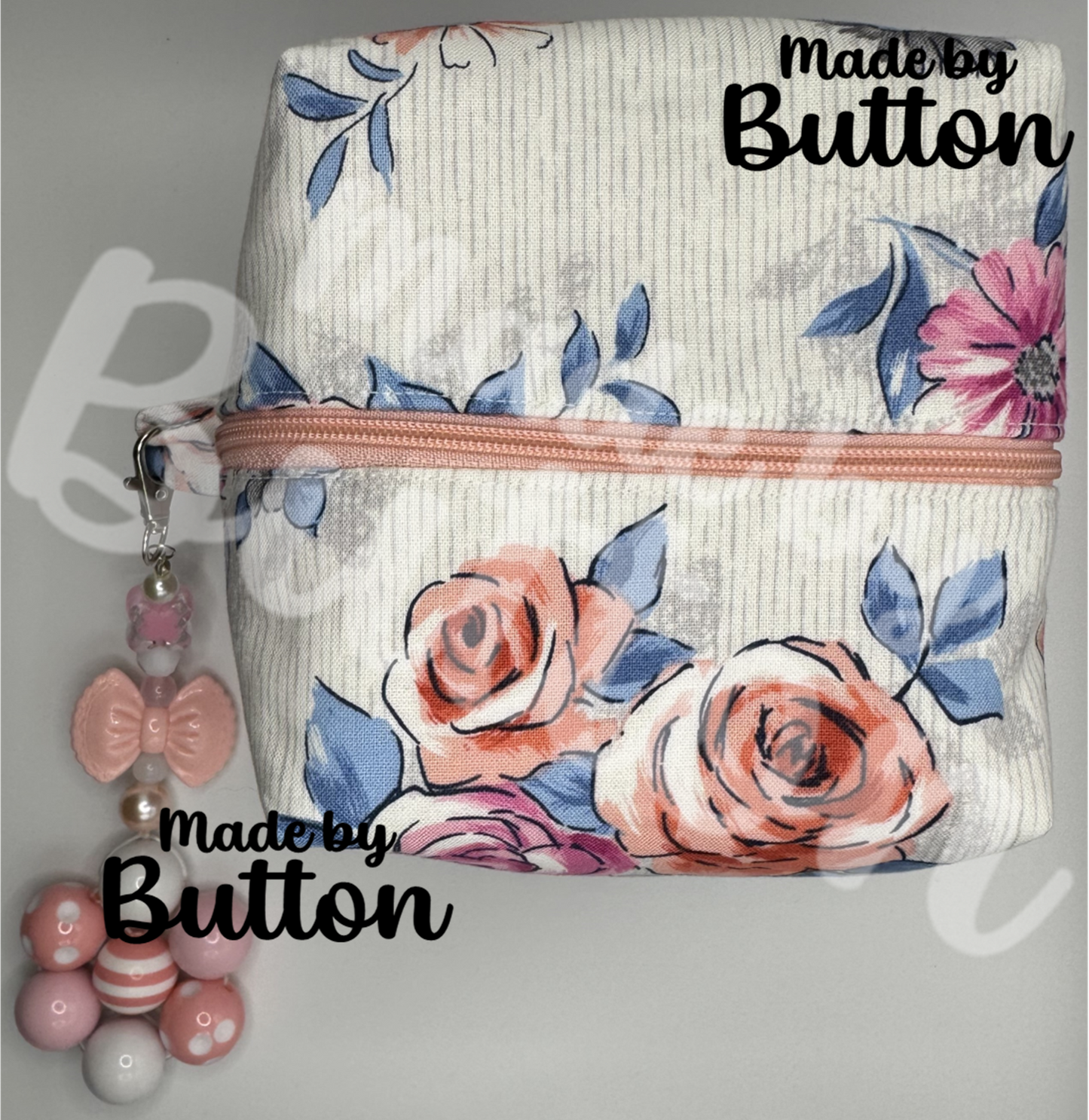 "Message To My Love" Boxy Pouch