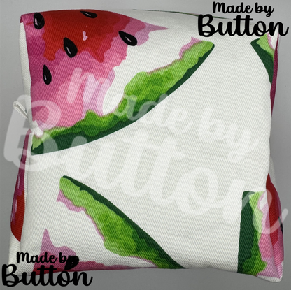 "Watermelon Refreshment" Boxy Pouch