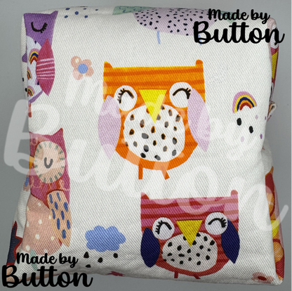 "Fashionista Owls" Boxy Pouch